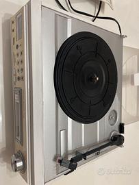 Giradischi con cassette e mp3