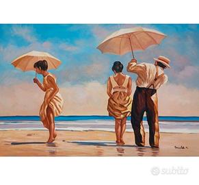 QUADRO MODERNO DIPINTO A MANO OLIO SU TELA JACK V.