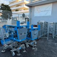 Ponteggi elettrici autosollevanti bilance