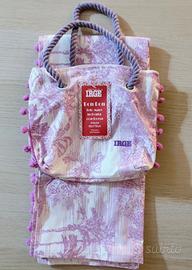 Borsa mare+ telo fouta 100% cotone