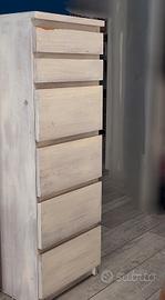 cassettiera con specchio