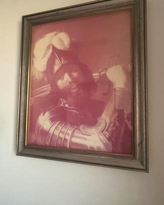quadro con cornice dorat