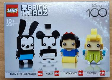 lego 40622 brickheadz celebrazione dei 100 anni di