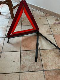 Triangolo d'emergenza auto vintage starlux+custodi