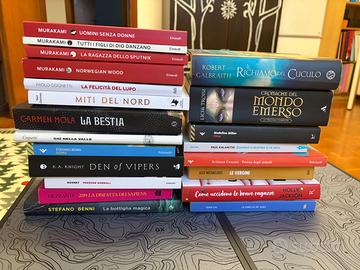 Lotto libri vari (Murakami, benni e altri autori)