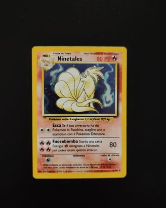 Pokemon Ninetales Holo - 12/102 Set Base (ITA)