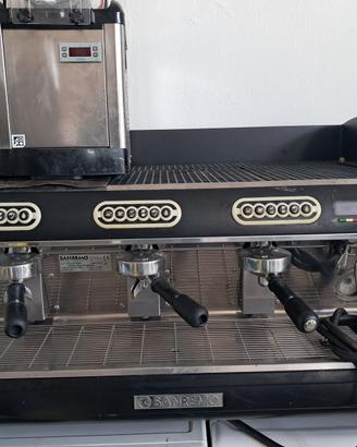 Macchina caffe tre gruppi per bar