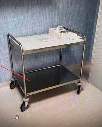 Carrello acciaio inox