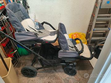 passeggino gemellare trio