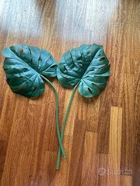 Foglie finte monstera ikea