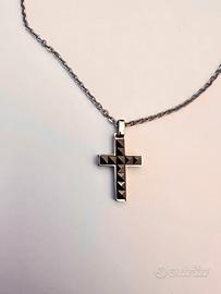 Collana di argento con croce 2jewells