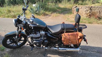 Borse Laterali moto in cuoio TRIP MACHINE