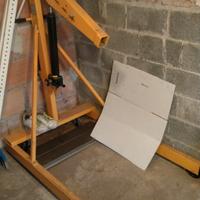 Gruetta idraulica da officina 