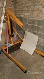 Gruetta idraulica da officina 