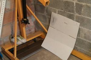 Gruetta idraulica da officina 