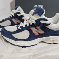 New Balance Running 2002R scarpe blu tg44 nuove!