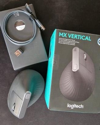 Logitech MX Verticale Mouse Wireless Ergonomico