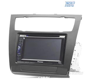 CORNICE NERA PER AUTORADIO 2-DIN BMW SERIE 1 E81 E