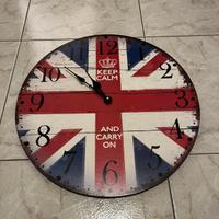 Orologio da parete bandiera Gran Bretagna