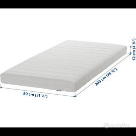 ikea materasso in schiuma solido asvang 80*200