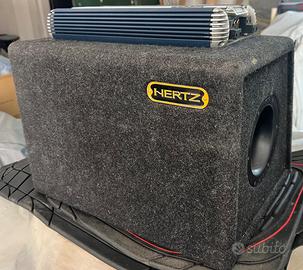 Subwoofer Hertz e Amplificatore Audison LRX 4. 300
