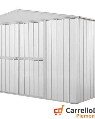 Capanno box esterno lamiera 360x175 bianco