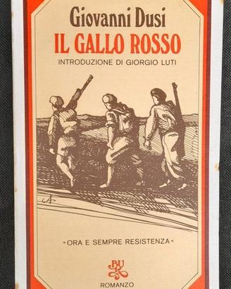 Romanzo Il gallo rosso.  Giovanni Dusi I tascabili
