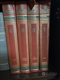 Lotto dizionari enciclopedici Tutto – De Agostini