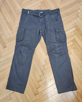 👖 FORCLAZ pantalone cargo 2XL grigio (Ideale Lavo