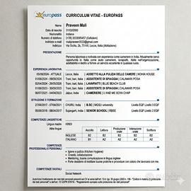 Aiuto Cameriere, Lavapiatti o Addetto pulizie