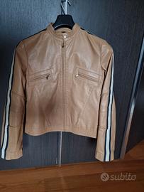 giacca in vera pelle donna