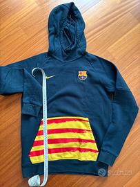 Felpa nera Nike F C B Barcellona