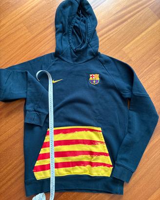 Felpa nera Nike F C B Barcellona