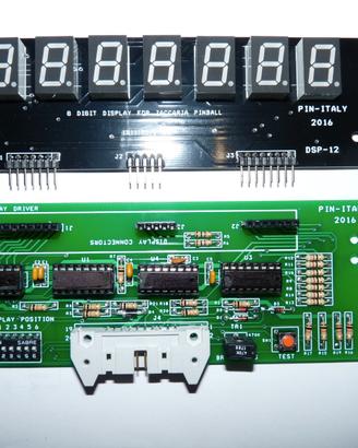 Display Zaccaria Flipper di Seconda Generazione