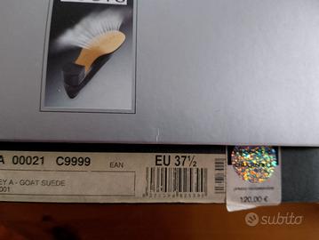 scarpe nere con tacco Geox 37 e mezzo