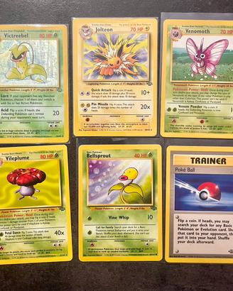 🍃 Lotto Carte Pokémon Jungle Set - Unlimited🇬🇧