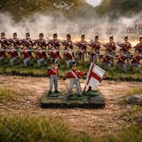 Lotto Soldatini ESCI 1/72 - Fanteria Britannica Na