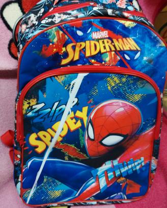 zaino americano spiderman 