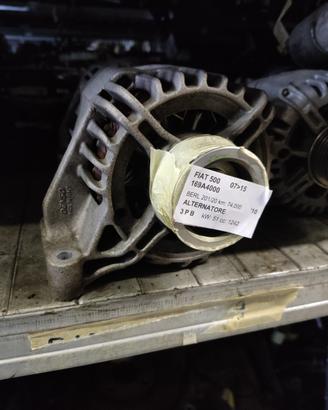 Alternatore FIAT 500 1242cc benzina del 2010
