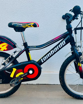 BICI BIMBO LOMBARDO MONOPOLI 14 POLLICI - NUOVA