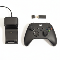 Controller Xbox con ricevitore pc e caricabatterie