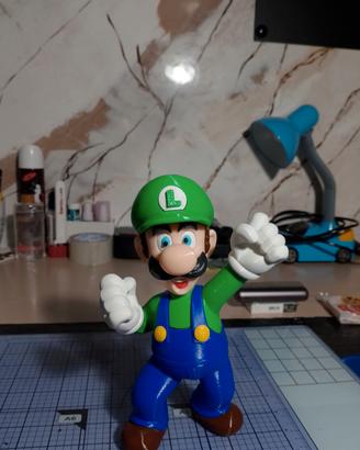 Luigi di super mario Bros 