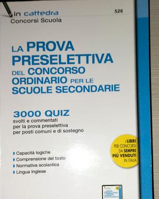 Quiz commentati prova preselettiva concorso scuola