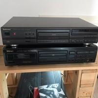 Lettori CD technics e teac