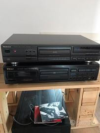 Lettori CD technics e teac