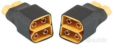 Adattatore XT60 Parallelo 1 Femmina 2 Maschio