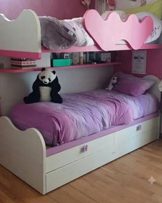 Letto a castello 3 posti