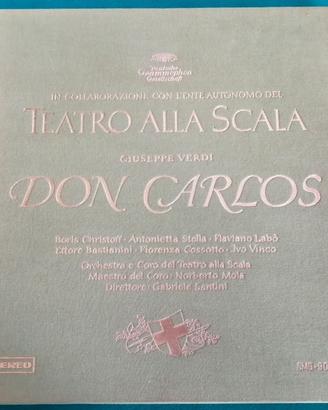 G. VERDI - Don Carlos (RARA EDIZIONE GIAPPONESE)