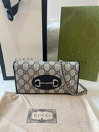 Gucci horsebit   1955 borsa portafoglio