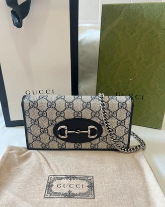 Gucci horsebit   1955 borsa portafoglio